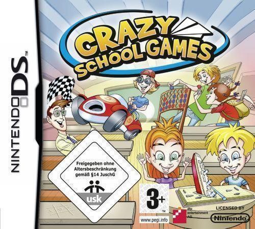 Crazy School Games (EU) (USA) Game Cover